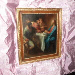 Cena di Emmaus, Benedetto Luti (1666/1724)